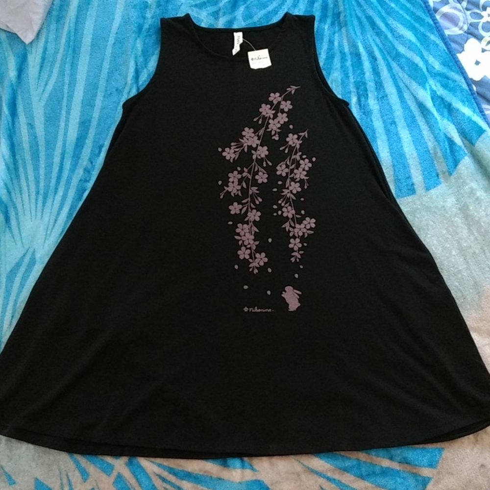 New Black Tunic Swing Dress (NWT)